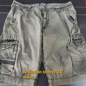 AFFLICTION CARGO SHORTS